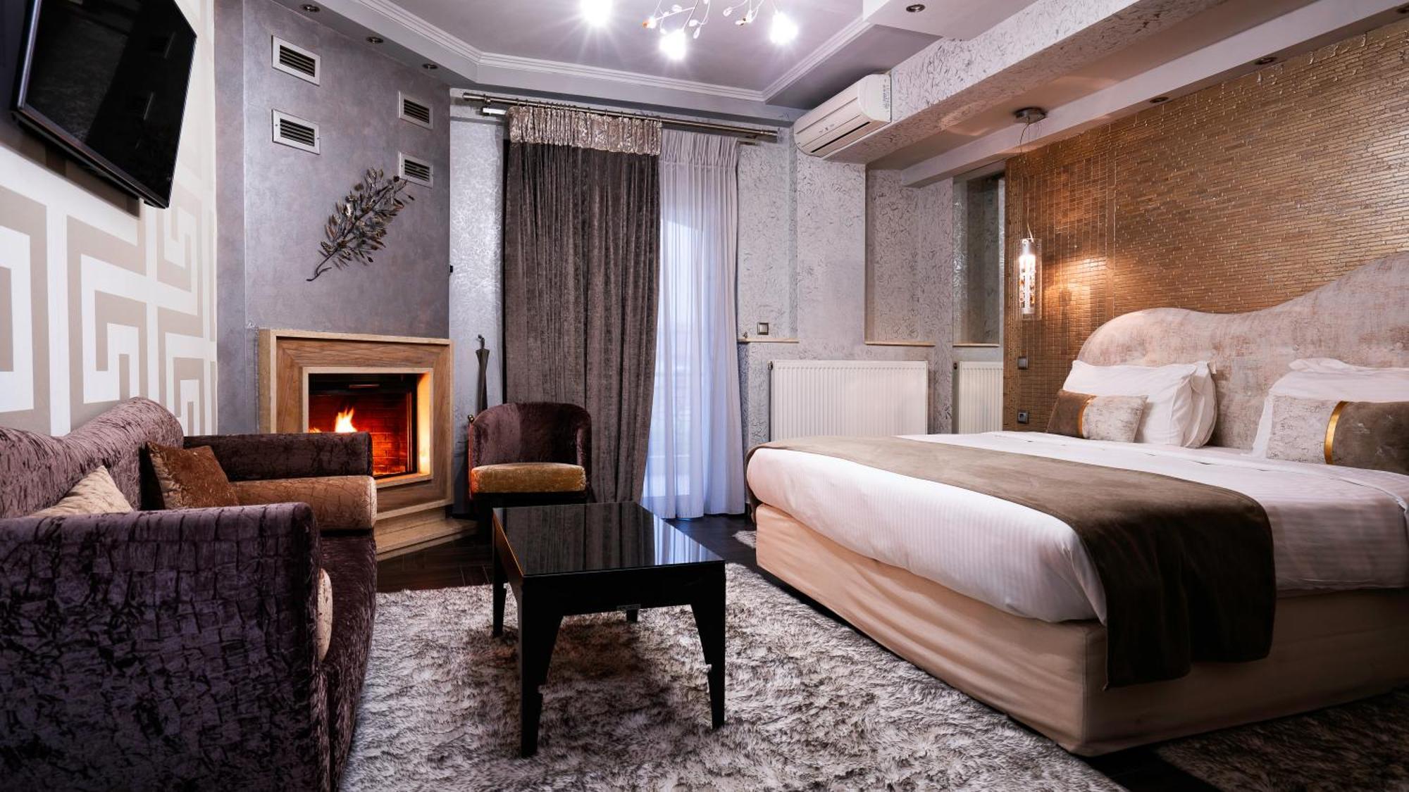 Eliton Hotel & Spa Káto Loutrákion Kültér fotó